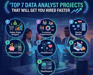 Top 7 Data Analyst Projects That Will Get You Hired Faster