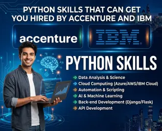 Python Skills That Can Get You Hired by Accenture and IBM