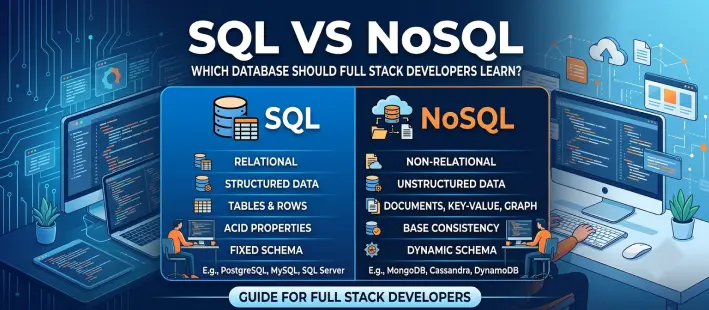 SQL vs NoSQL: Which Database Should Full-Stack Developers Learn?